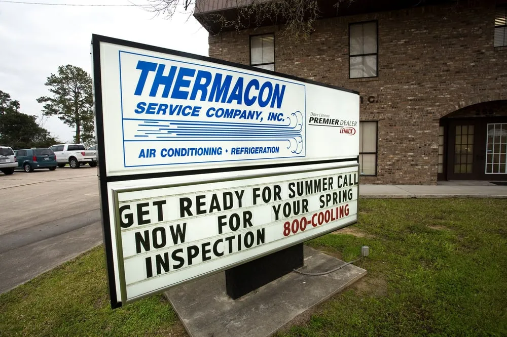 Slide of Thermacon Service Company