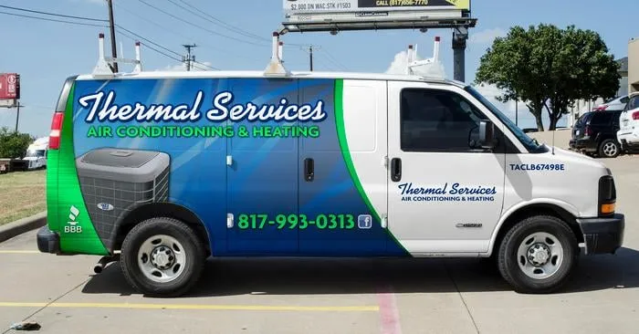 Slide of Thermal Services DFW