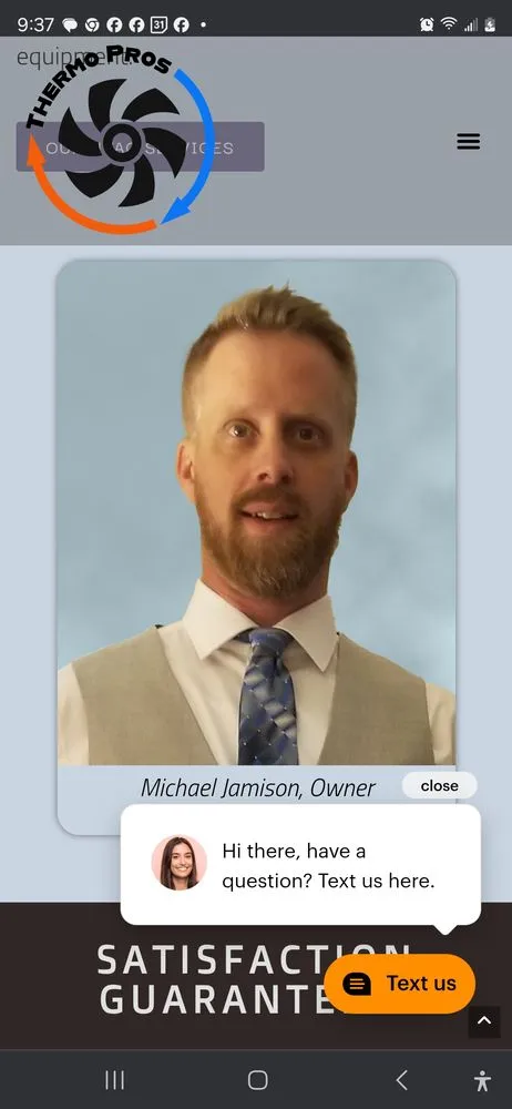 Slide of THERMO PROS