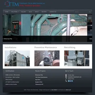 Slide of Thermo Tech Mechanical