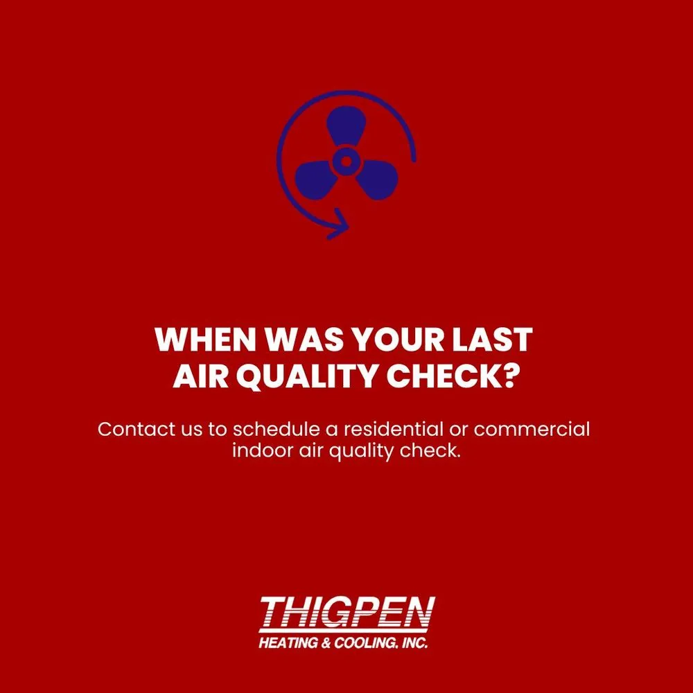 Slide of Thigpen Heating & Cooling