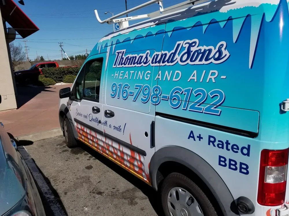 Slide of Thomas and Sons Heating and Air Conditioning