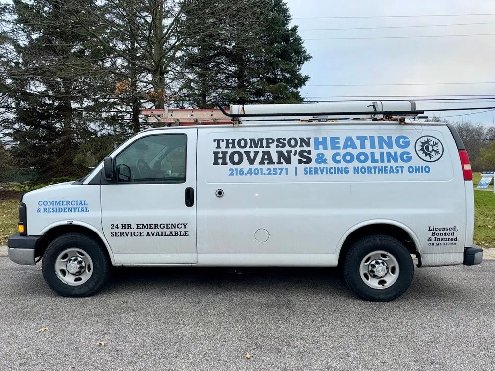 Slide of Thompson Hovans Heating and Cooling