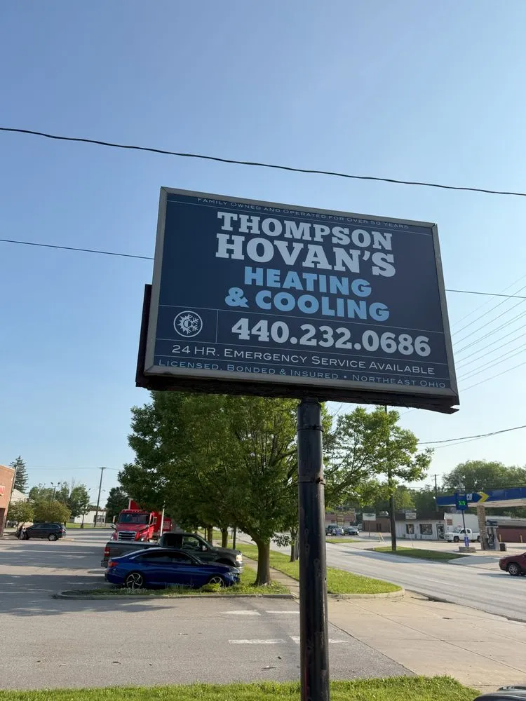 Slide of Thompson Hovans Heating and Cooling