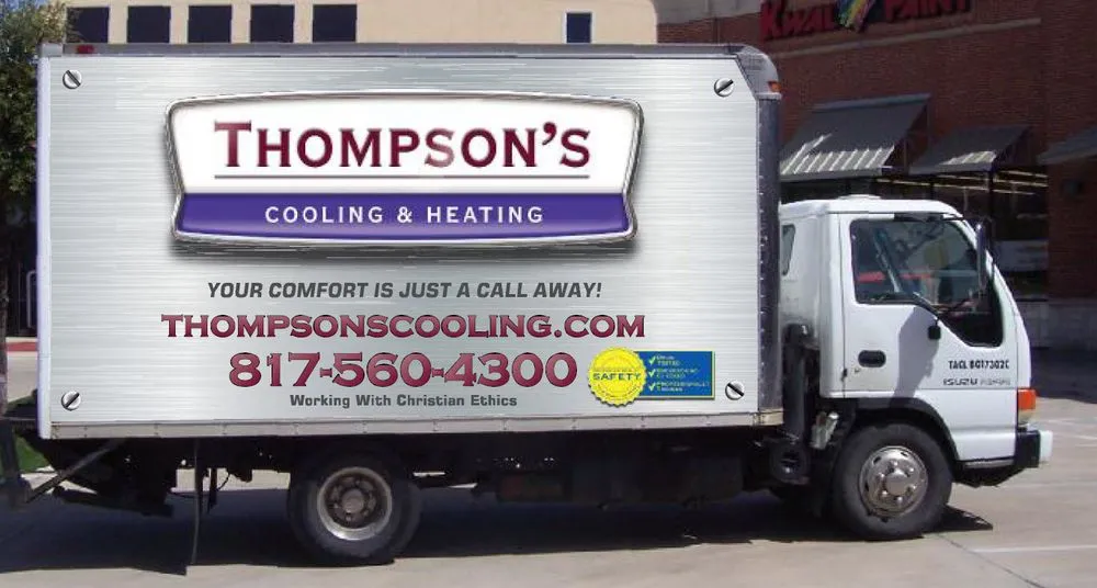 Slide of Thompson's Cooling & Heating