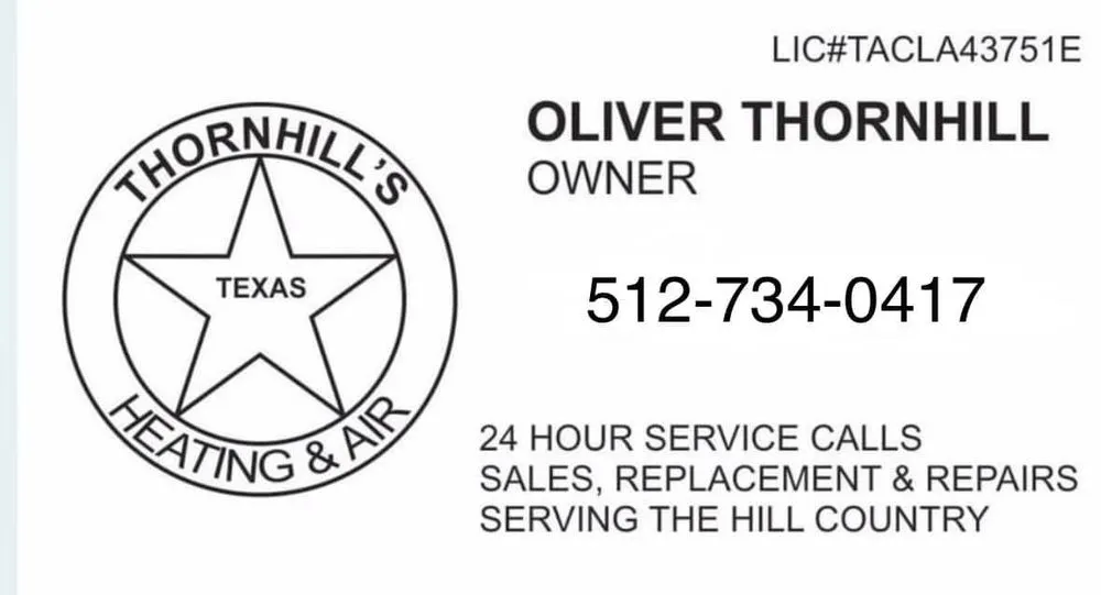 Slide of Thornhill’s Heating & Air