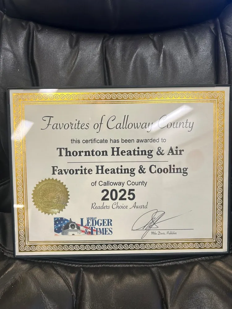 Slide of Thornton Heating & Air