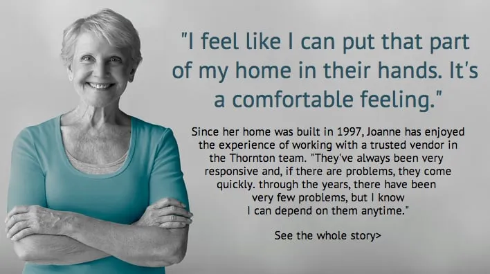 Slide of Thornton Heating Service