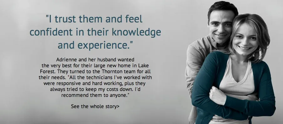 Slide of Thornton Heating Service