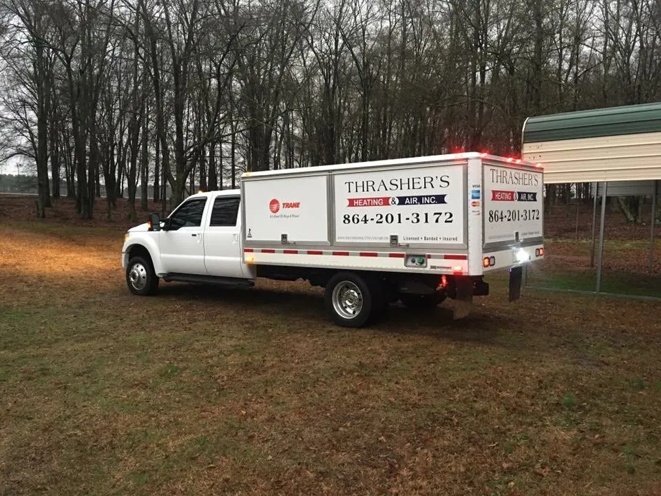 Slide of Thrasher's Heating & Air