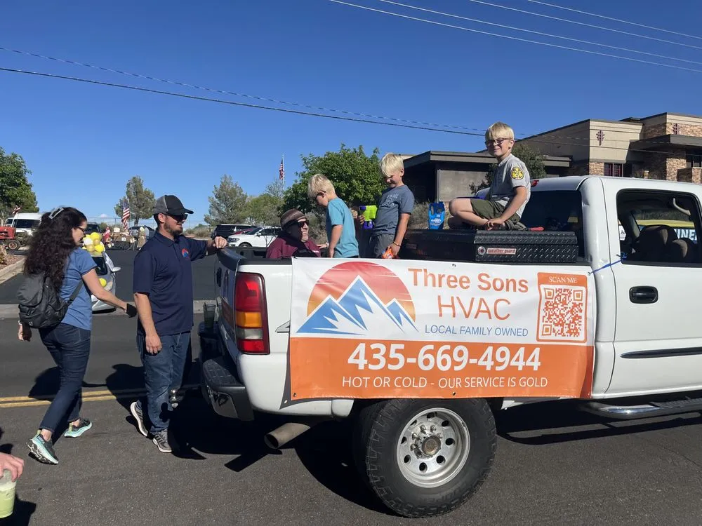 Slide of Three Sons Heating And Air