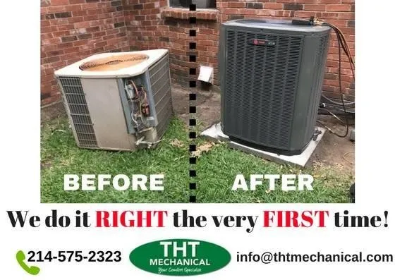 Slide of THT Air Solutions Heating & Cooling