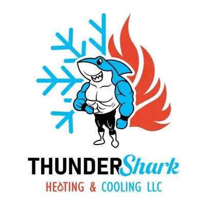 Thundershar Heating & Cooling Logo