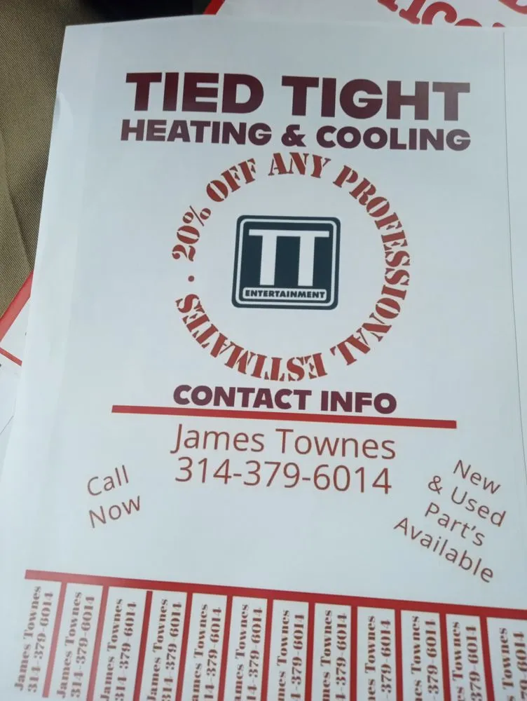 Slide of Tied Tight Heating & Cooling