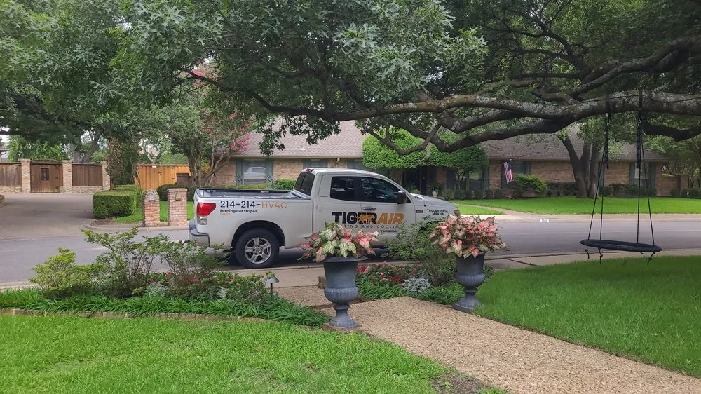 Slide of Tiger Air Heating and Cooling