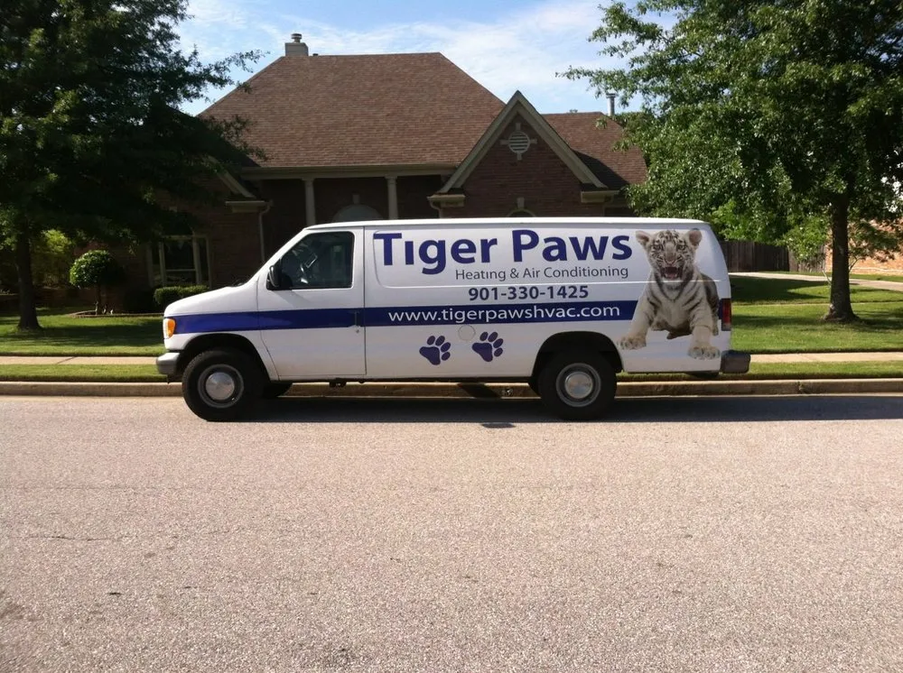 Slide of Tiger Paws Heating and Air Conditioning