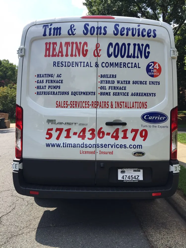 Slide of Tim & Sons Services Heating and Cooling