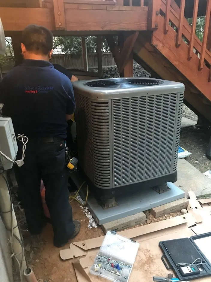 Slide of Tim & Sons Services Heating and Cooling