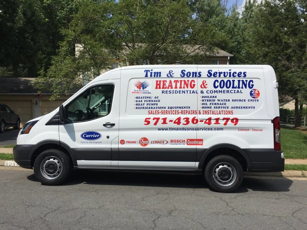 Slide of Tim & Sons Services Heating and Cooling