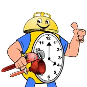 Time Plumbing, Heating & Electric Logo