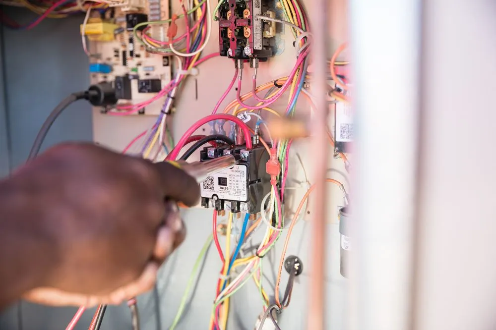 Slide of Time to Chill Air Conditioning and Heating