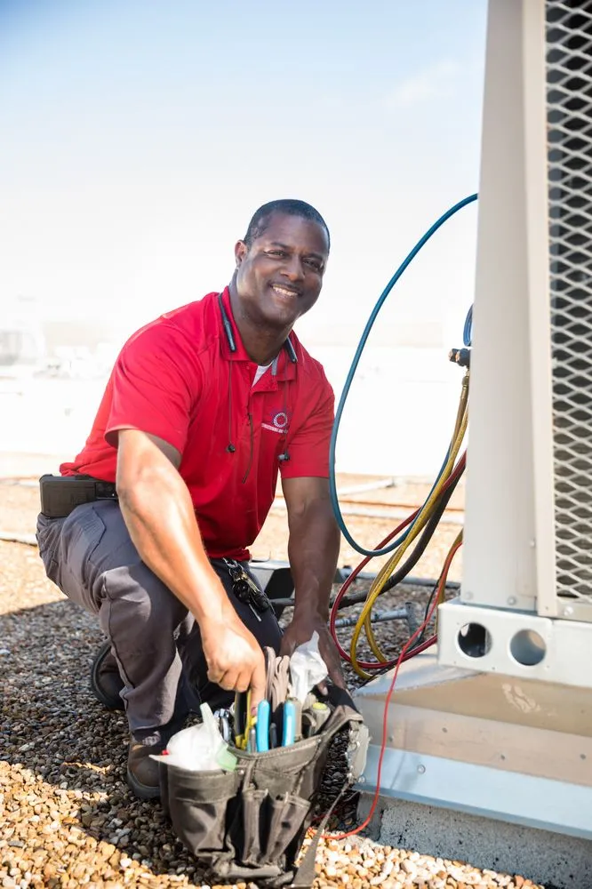 Slide of Time to Chill Air Conditioning and Heating