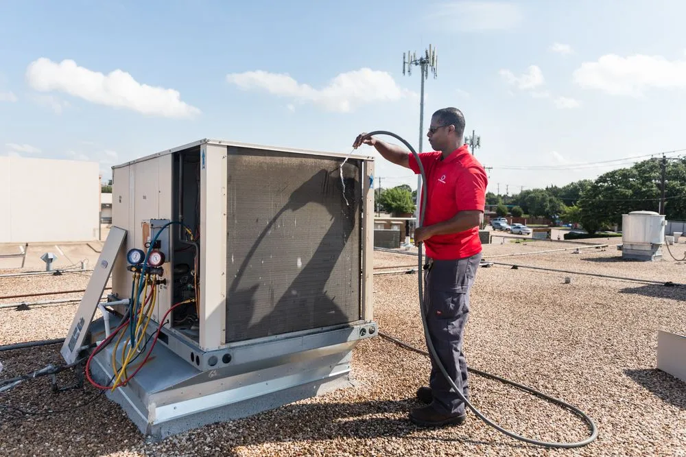 Slide of Time to Chill Air Conditioning and Heating