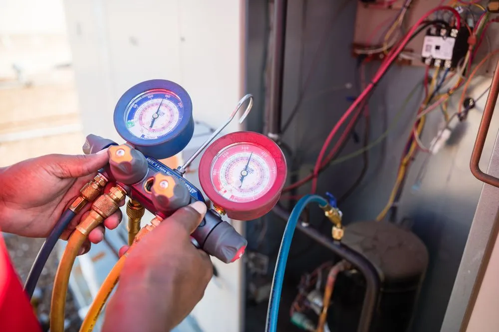 Slide of Time to Chill Air Conditioning and Heating