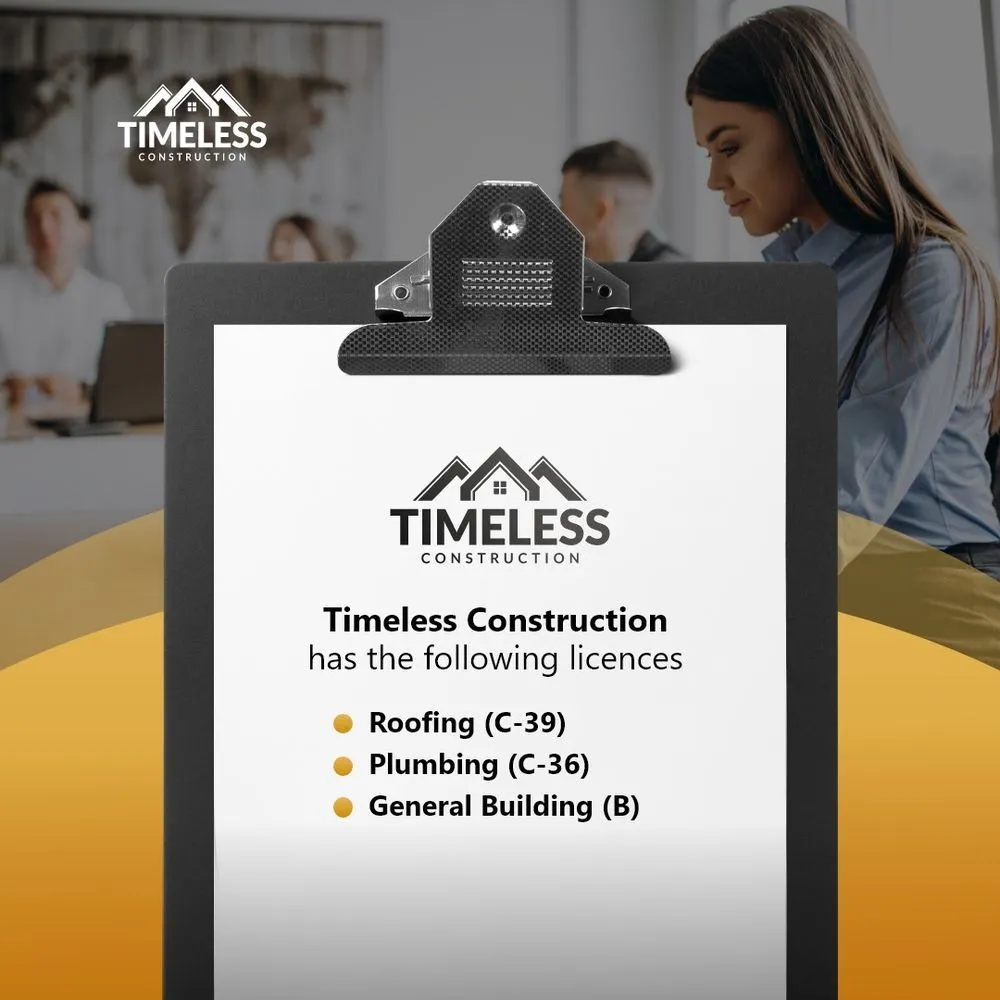 Slide of Timeless Construction