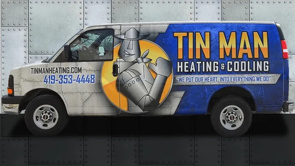 Slide of Tin Man Heating and Cooling