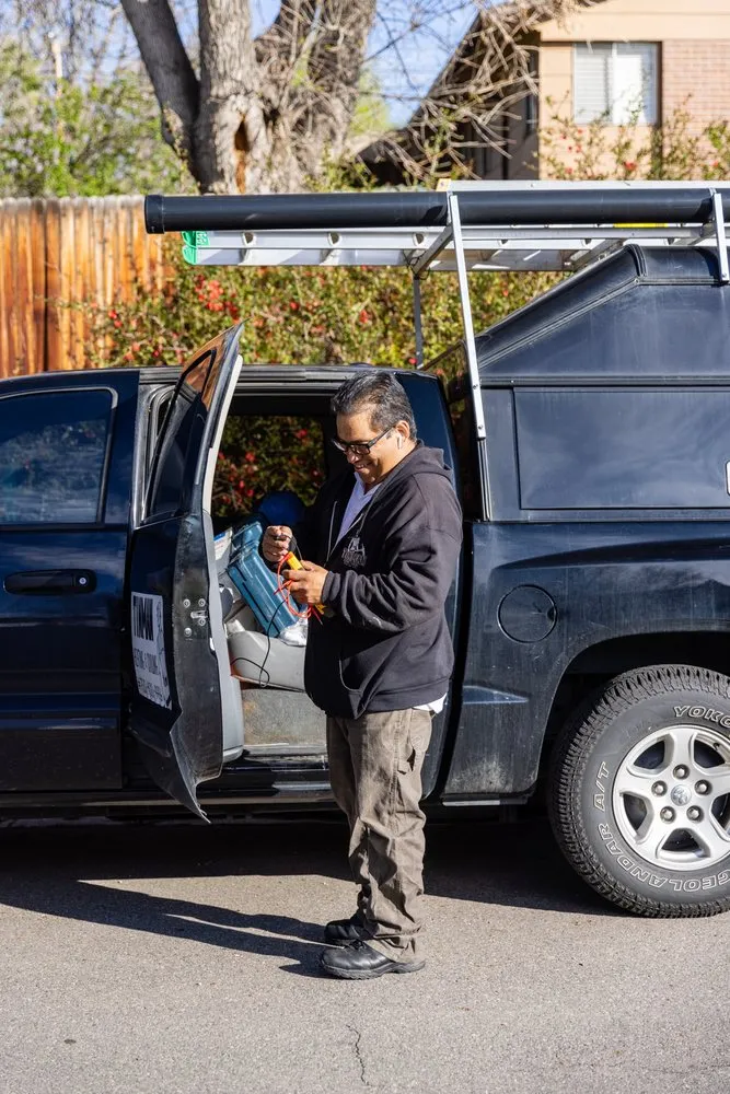 Slide of Tin Man Heating