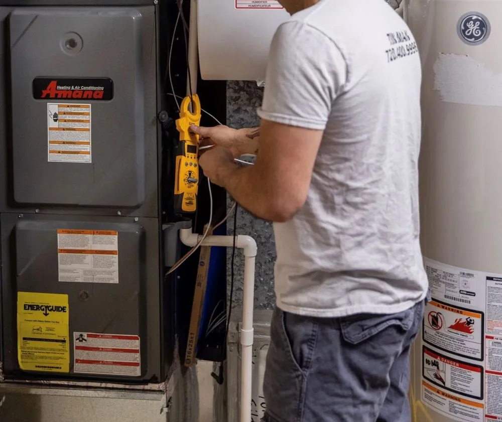 Slide of Tin Man Heating