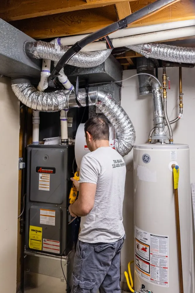 Slide of Tin Man Heating