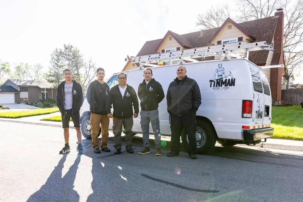 Slide of Tin Man Heating