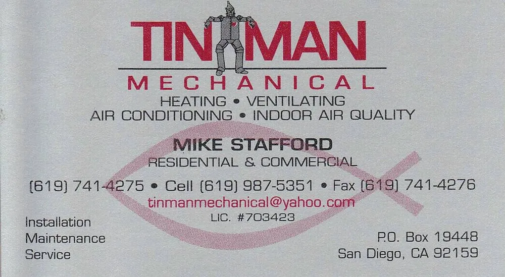 Slide of Tin Man Mechanical