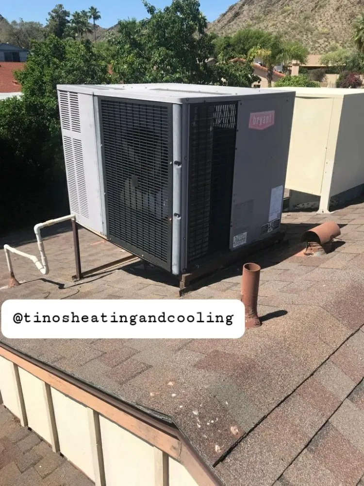 Slide of Tino's Heating & Cooling