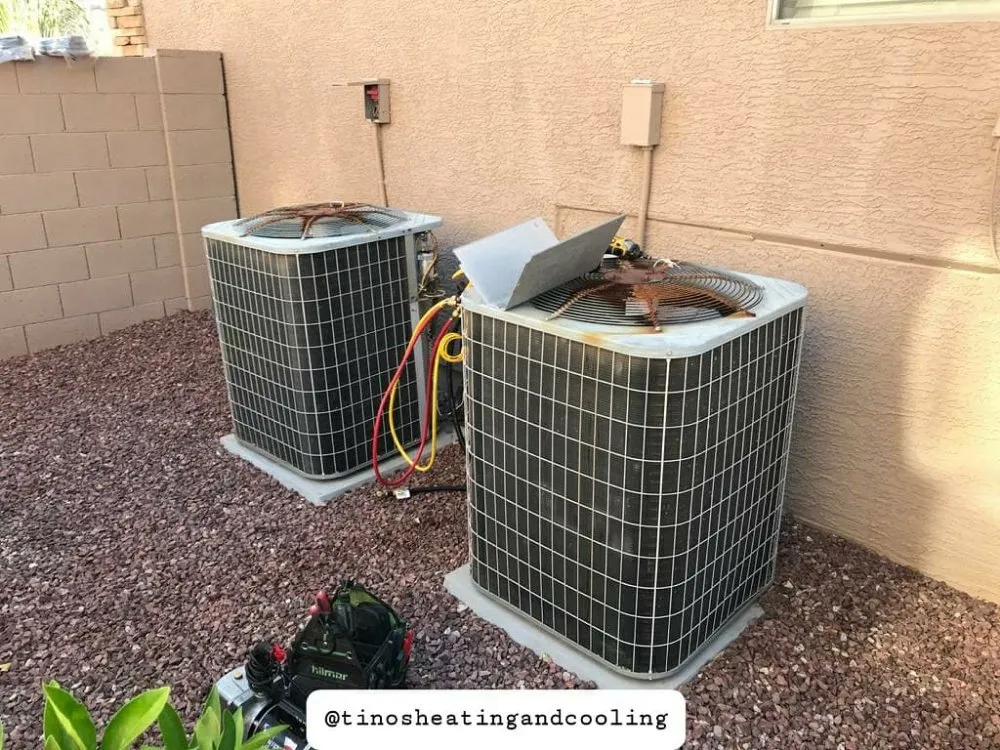 Slide of Tino's Heating & Cooling