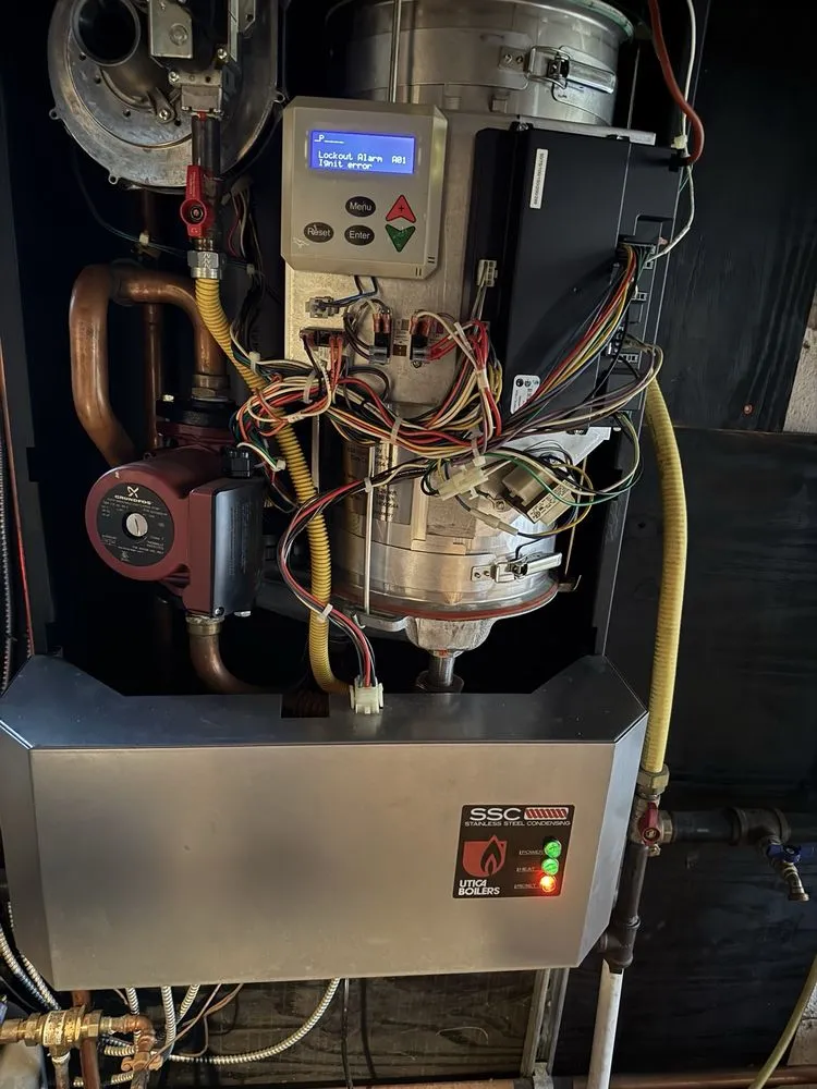 Slide of Titanium Plumbing and Heating