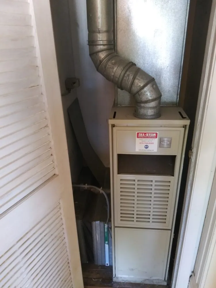 Slide of TJ Mechanical Heating and Cooling