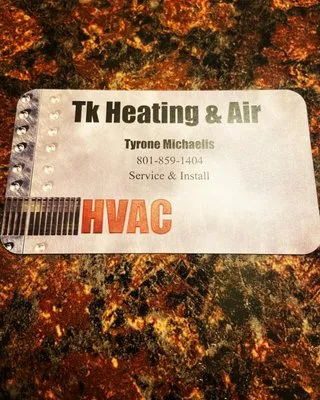 Tk Heating & Air Logo