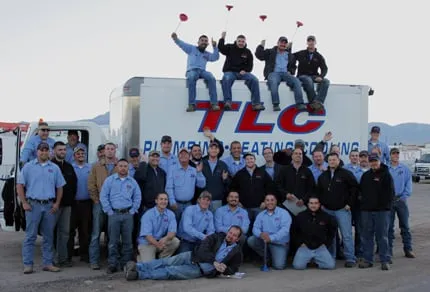 TLC Plumbing Heating Cooling Electrical Logo