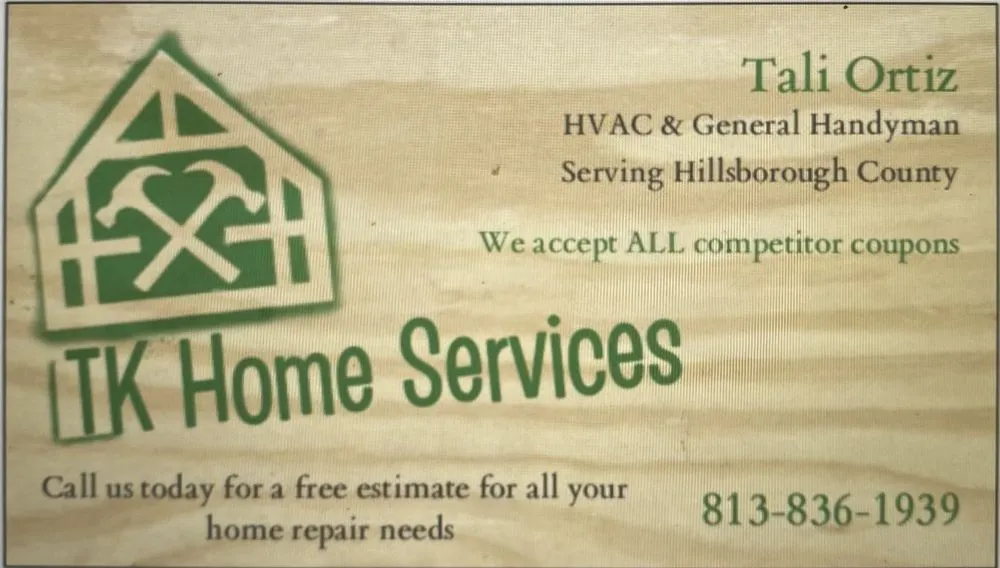Slide of TNK HOME SERVICES