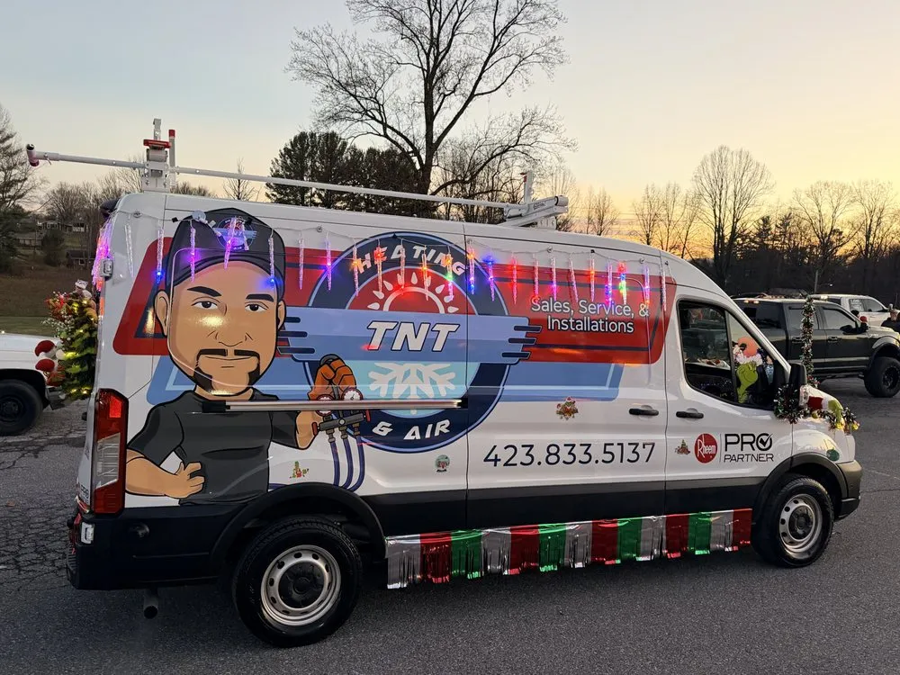 Slide of TNT Heating & Air