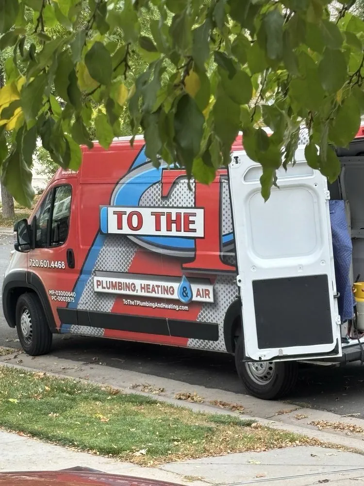 Slide of To the T Plumbing Heating and Air