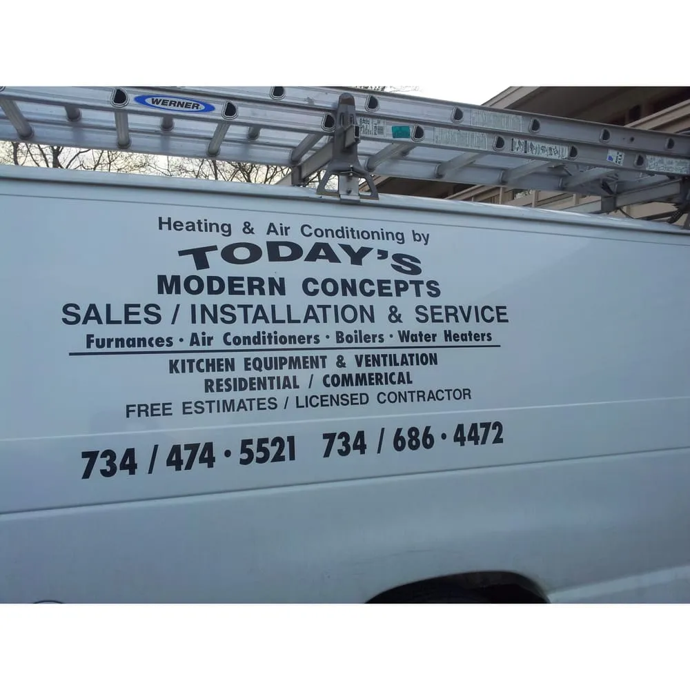 Slide of Todays Modern Concepts Heating & Air Conditioning