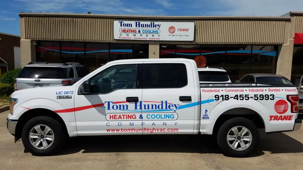 Slide of Tom Hundley Heating & Cooling