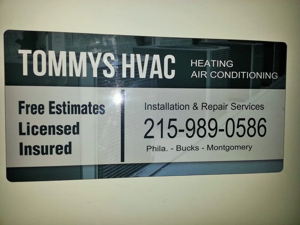 Slide of Tommy's Heating and Air Conditioning Repair Service