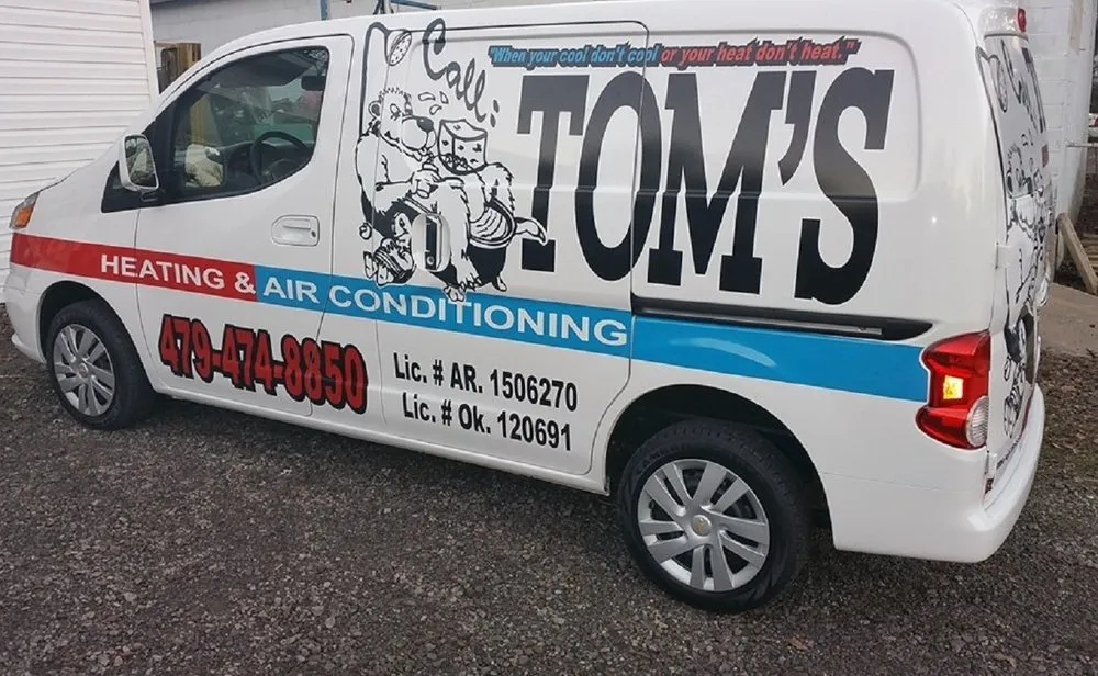 Slide of Tom's Heating & Air Conditioning