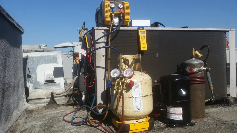 Slide of Tom's Refrigeration HVAC