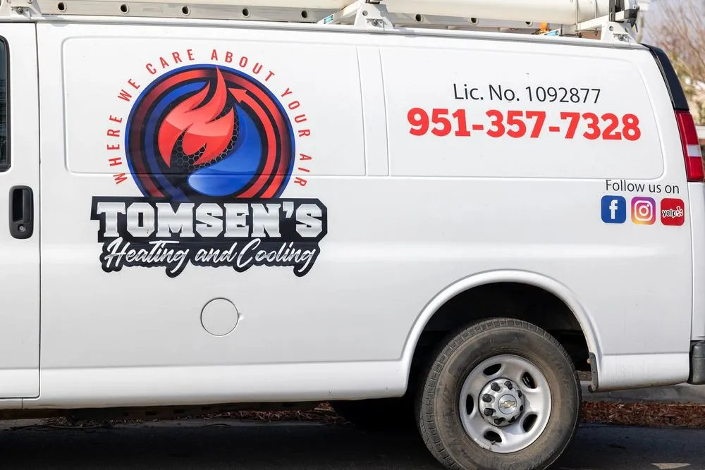 Slide of Tomsen’s Heating & Cooling